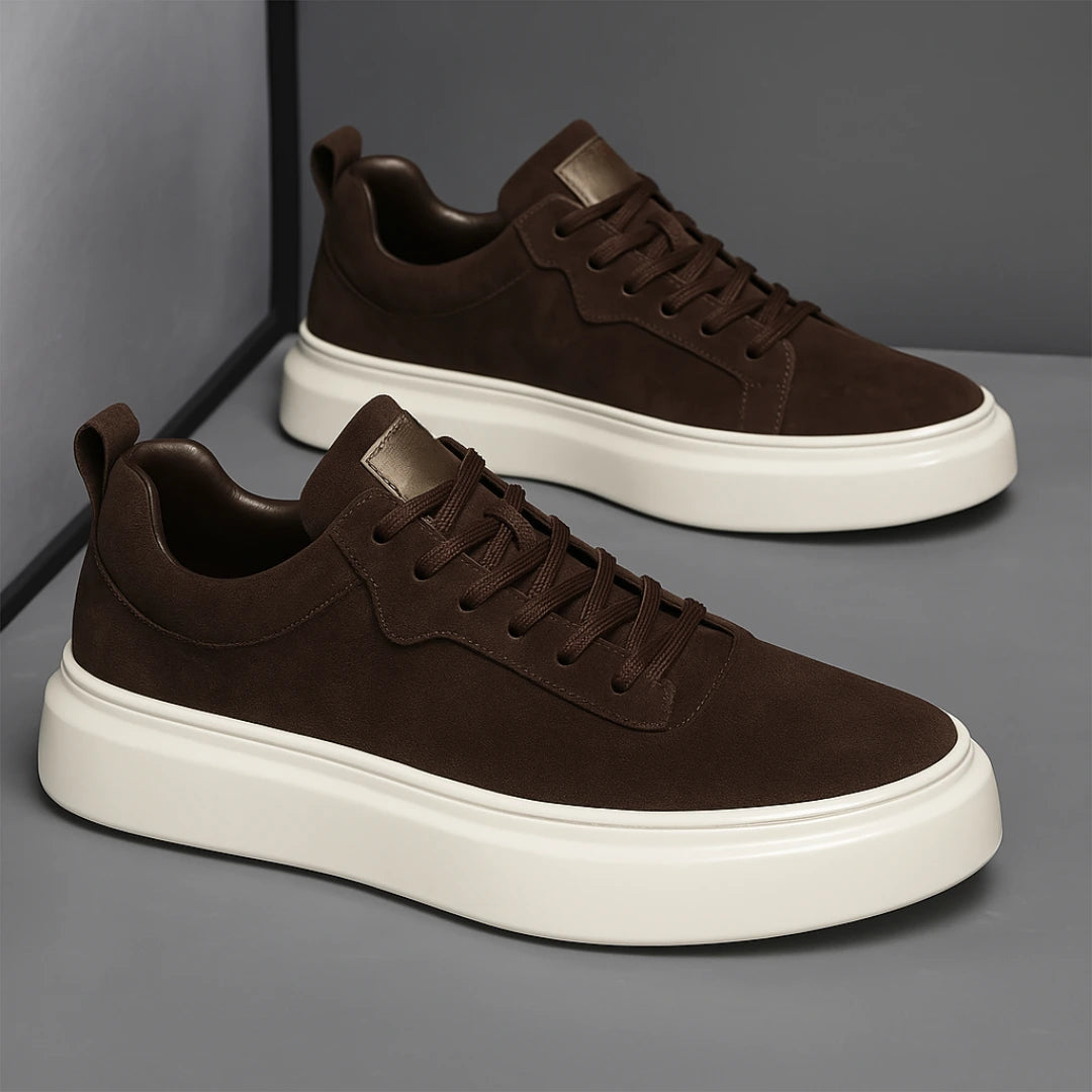 La Classic Suede Trainer = La Basket Classique en Suédine